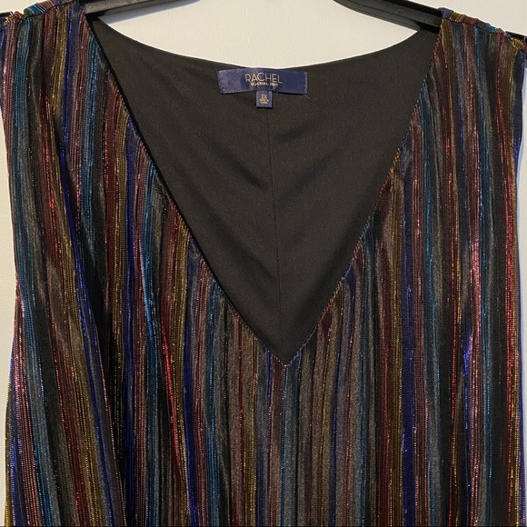 NWT RACHEL ROY RAINBOW DRESS - Picture 5 of 7